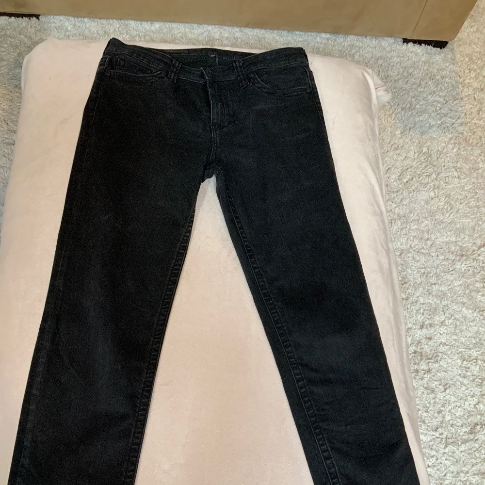 Kut from the Kloth Black Jeans 8 Straight leg  Denim Moto